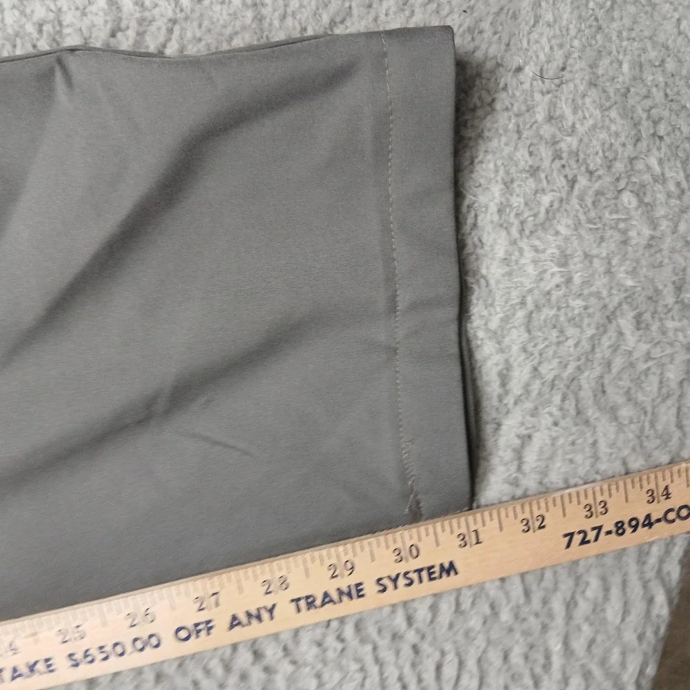 Marc New York Andrew Marc Men Tech Performance Chino Pants 36x34 Gray EUC‎